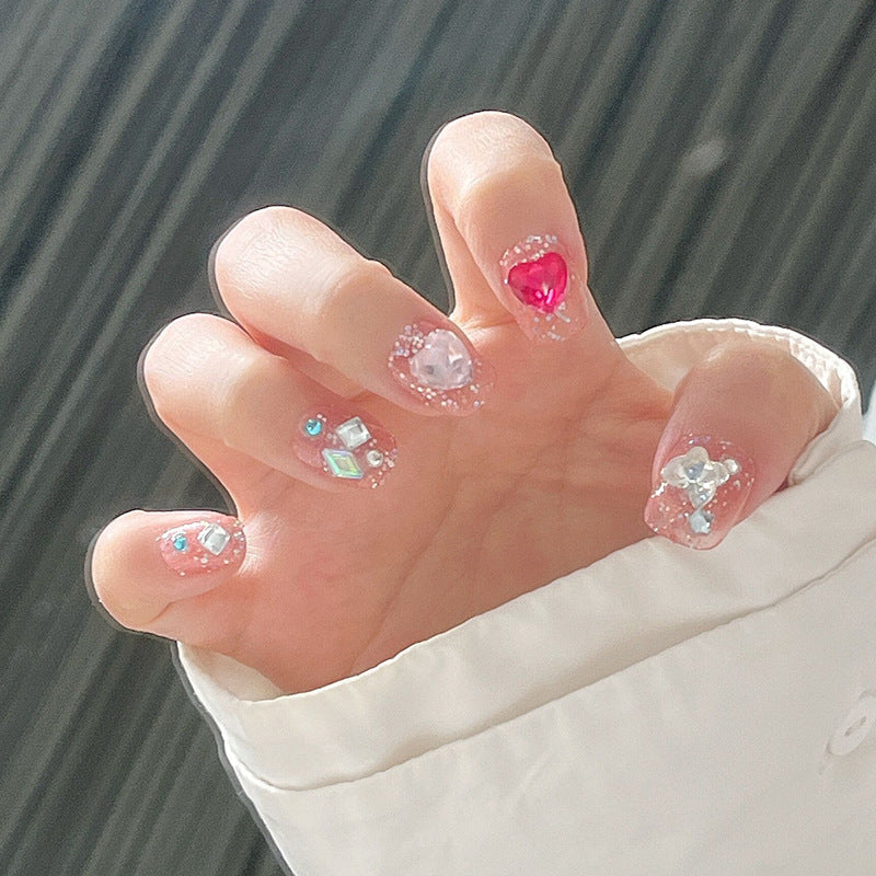 Decorative Press-On Nail Art Set Stornfield