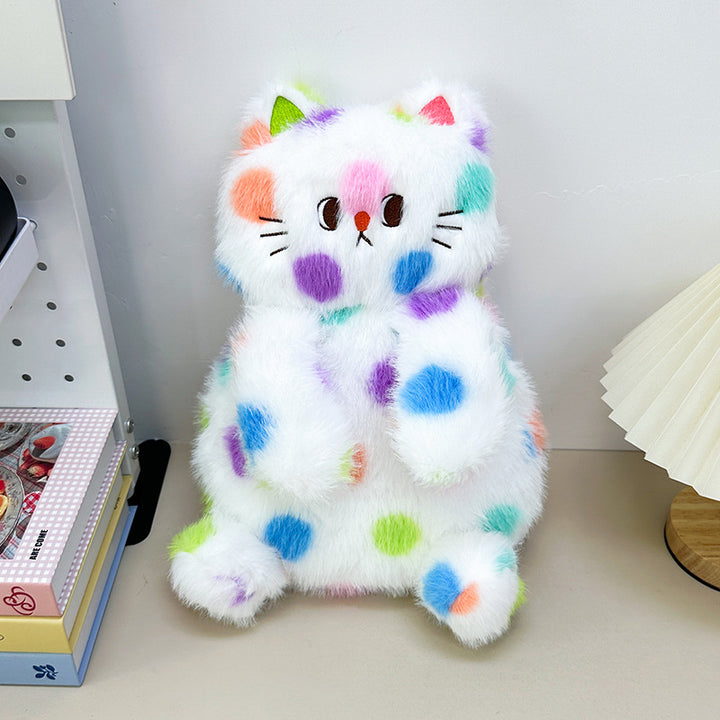 Plush bag with playful cat design Stornfield