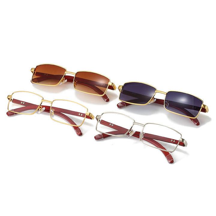 Women's fashionable sunglasses with stylish metal and plastic frame Stornfield