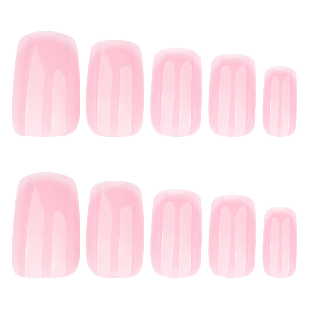 Artificial nail extensions with elegant ombre effect Stornfield