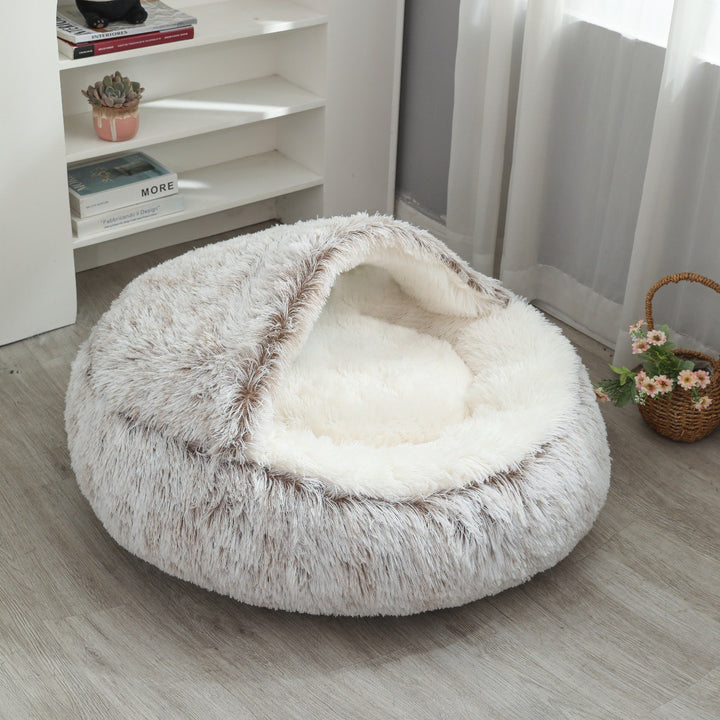Women's cozy round pet bed Stornfield
