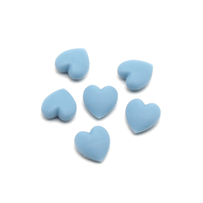 Decorative Heart Shaped Rubber Charms Stornfield