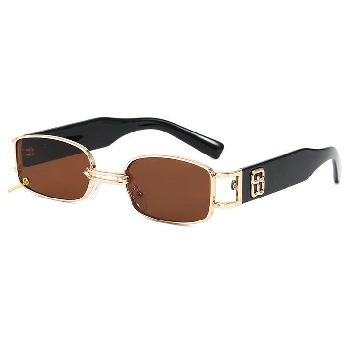Fashionable sunglasses with unique rectangular frame Stornfield
