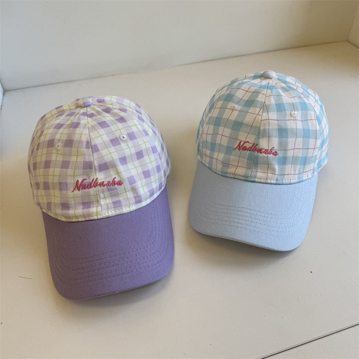 Women's Adjustable Plaid Baseball Cap Stornfield