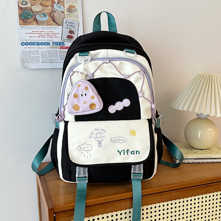 Playful Character Design School Backpack Stornfield