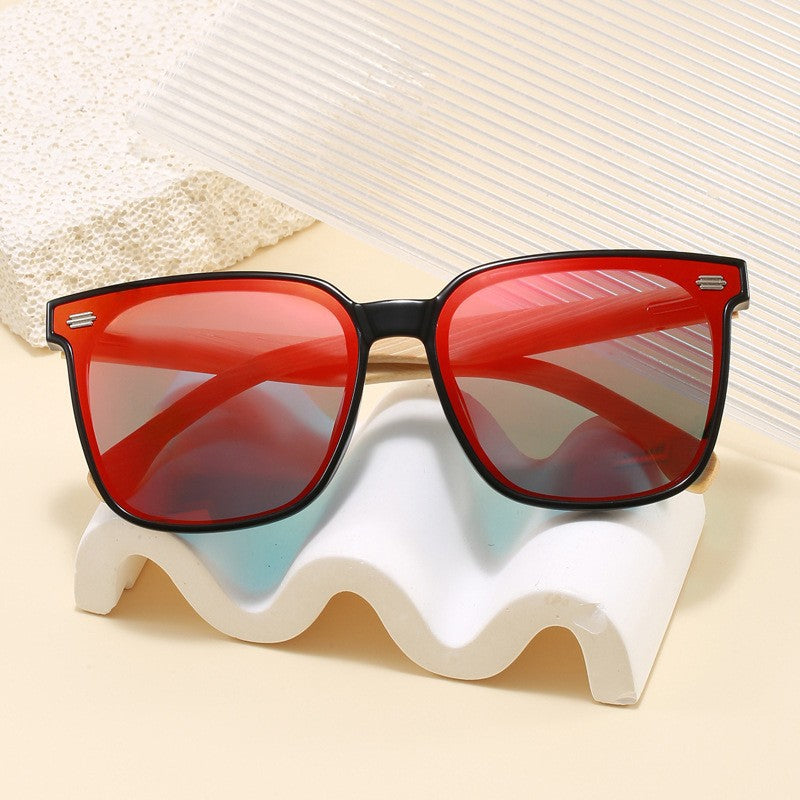 Women's Fashion Sunglasses with Bamboo Frames and Polarized Lenses Stornfield