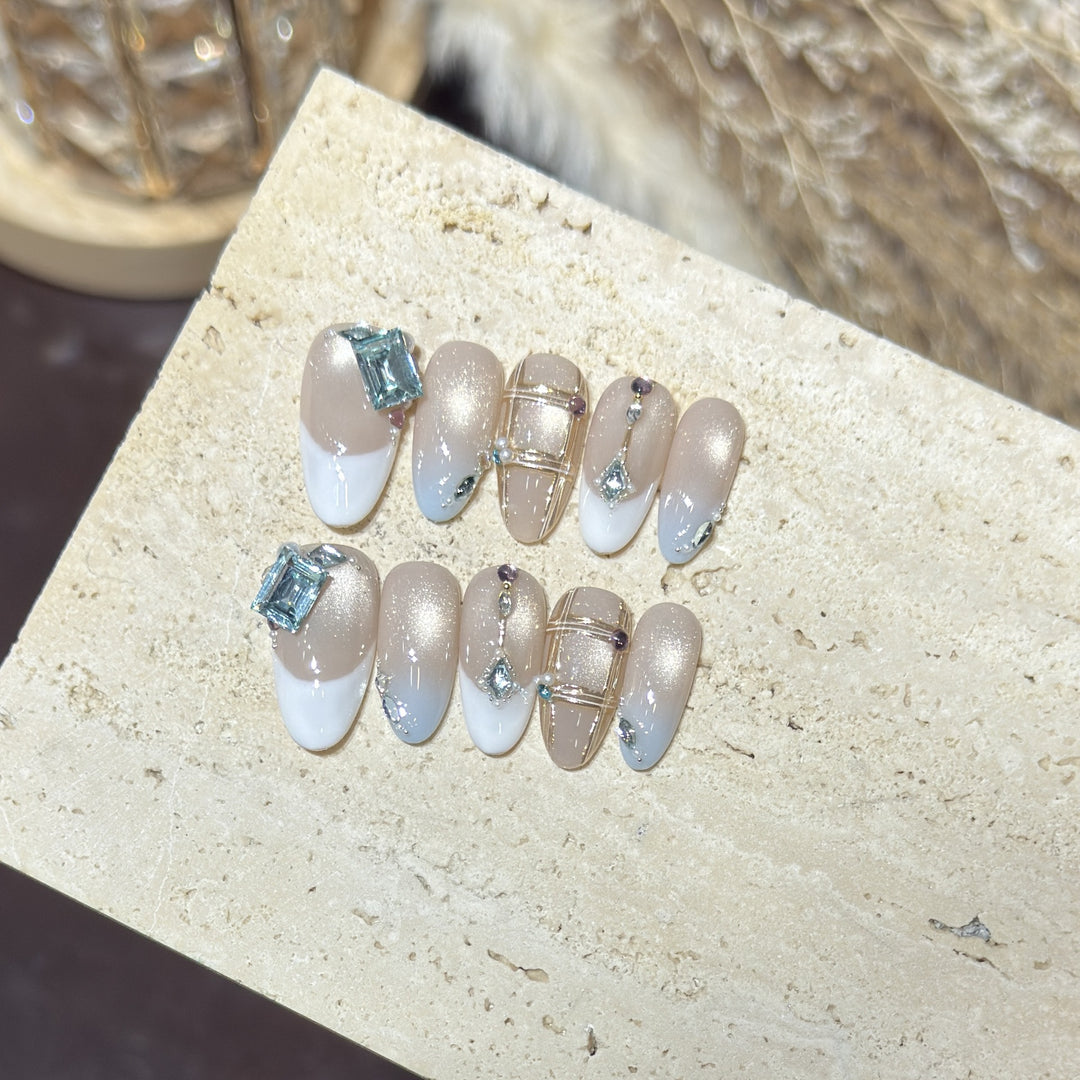 Elegant Premium Press-On Nail Set