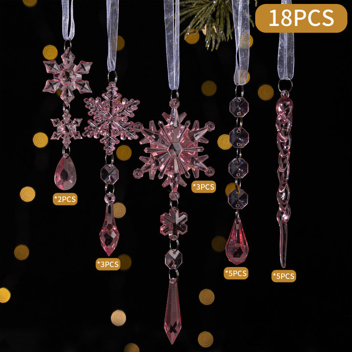 Glittering Snowflake Decoration Stornfield