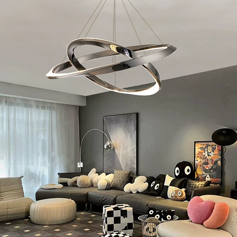 Modern Suspension Ring Chandelier