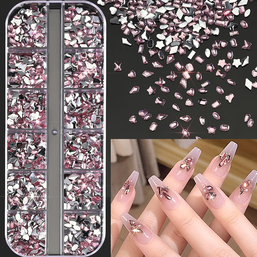 Nail Art Decorative Gemstone Set