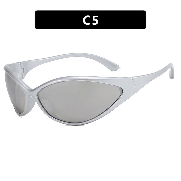 Women's sporty sunglasses with aerodynamic shape and UV protection Stornfield