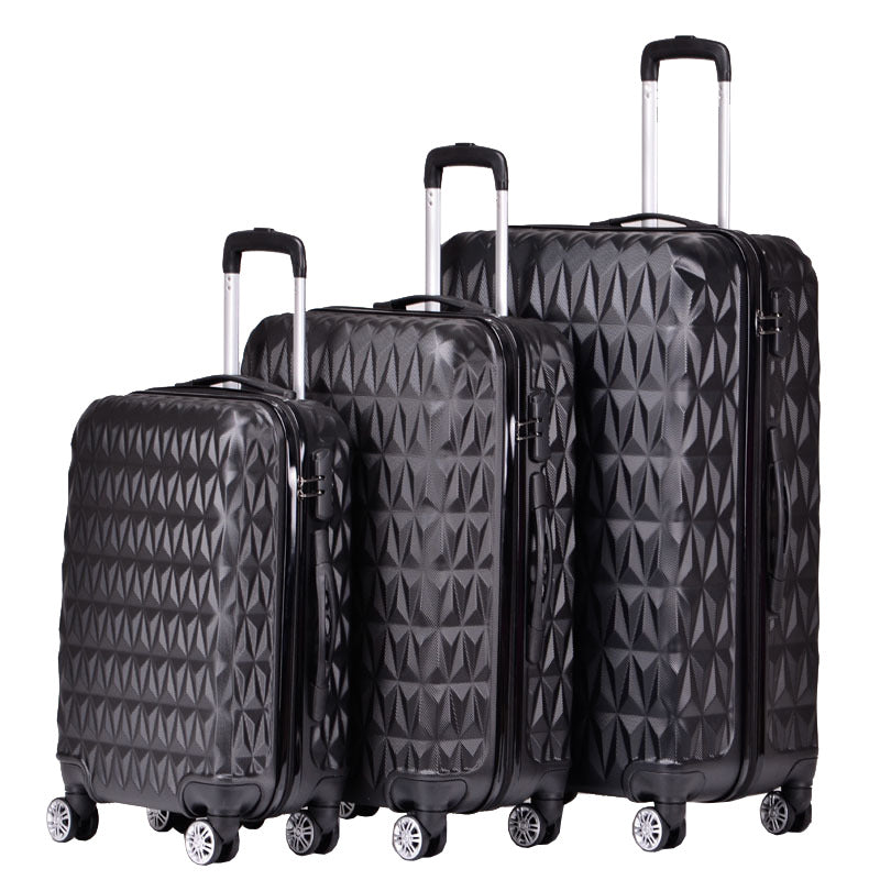 Unisex Textured Hard Shell Cabin Suitcase Stornfield