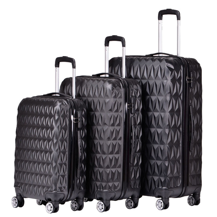 Unisex Textured Hard Shell Cabin Suitcase Stornfield