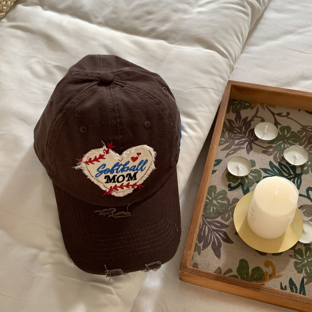 Women's Embroidered Softball Mom Cap Stornfield