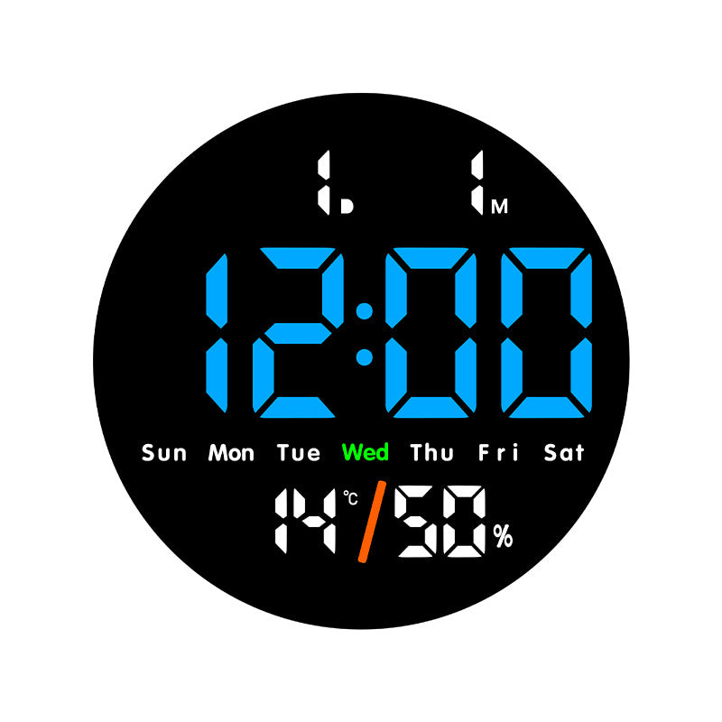 Digital alarm clock with LED display and temperature function Stornfield