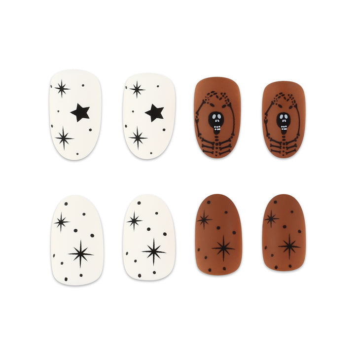 Artistic Themed Press-On Nail Collection Stornfield