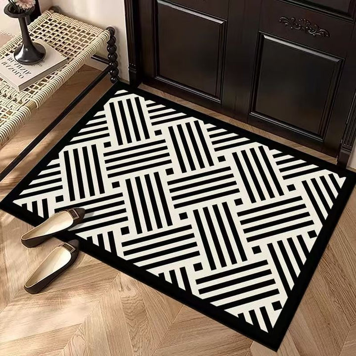Decorative Geometric Pattern Floor Mat