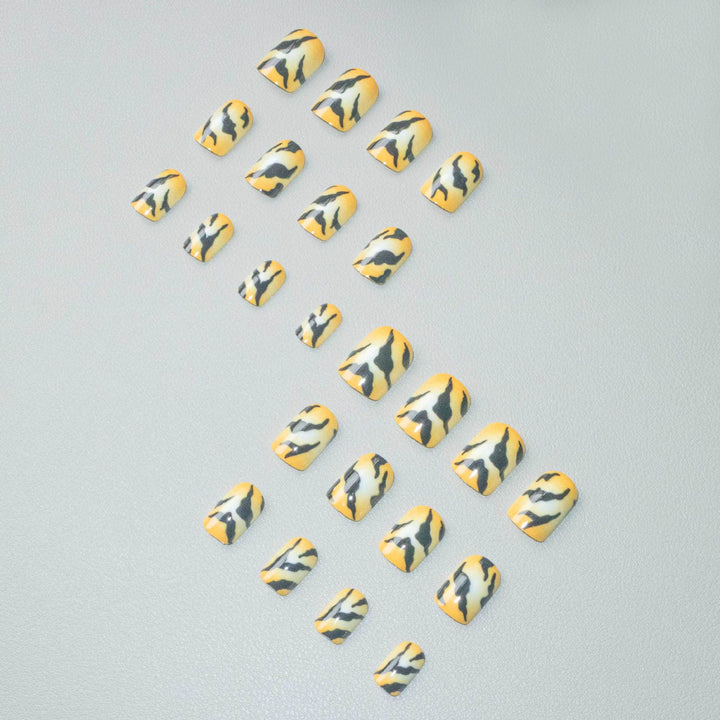 Abstract Animal Print Nail Art Design Kit