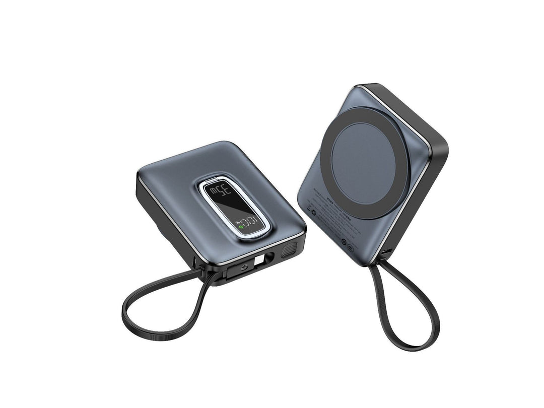 Portable Power Bank with Innovative Wireless Charging Function and Digital Charging Indicator Stornfield