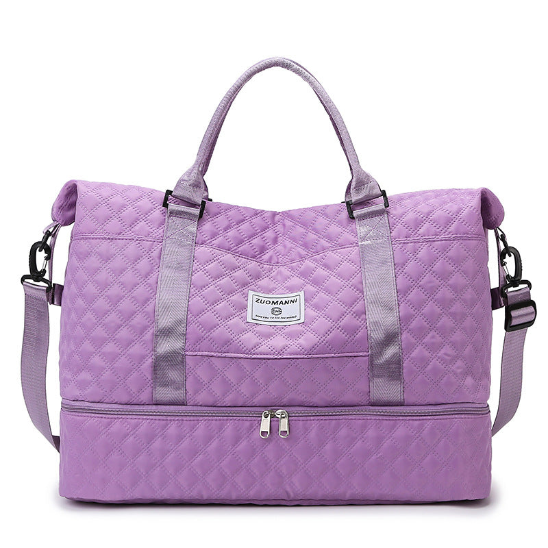 Stylish Quilted Travel Duffel Stornfield