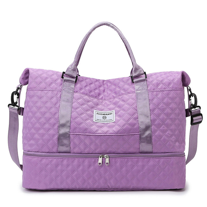 Stylish Quilted Travel Duffel Stornfield