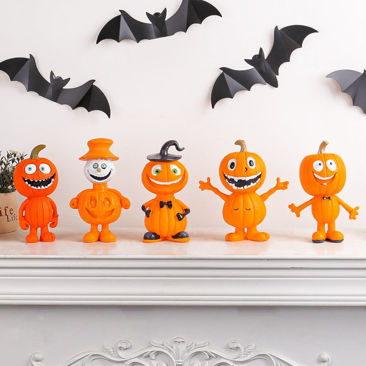 Funny Halloween Pumpkin Figure Stornfield