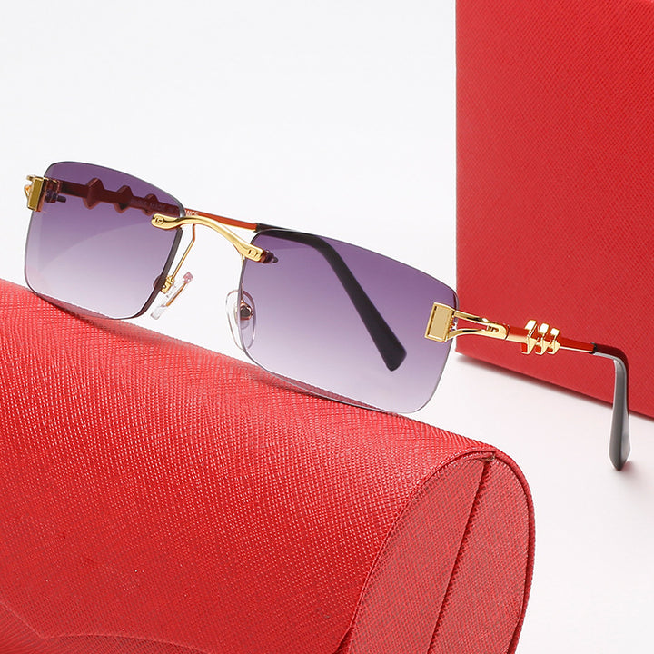 Women’s stylish retro sunglasses with luxurious metal frame and polarized lenses Stornfield