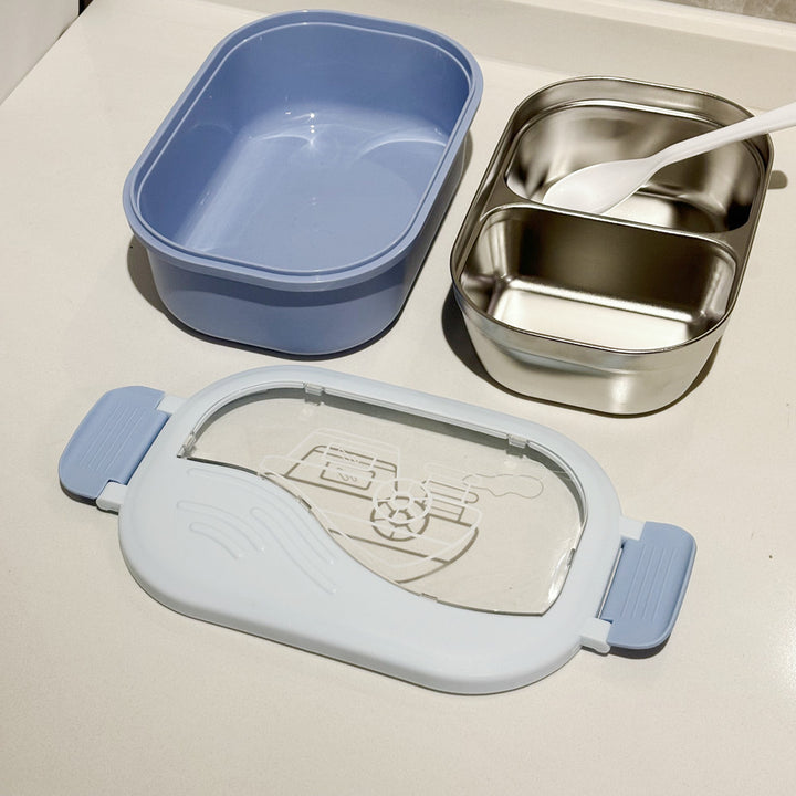 Multi-Functional Lunch Box with Spoon