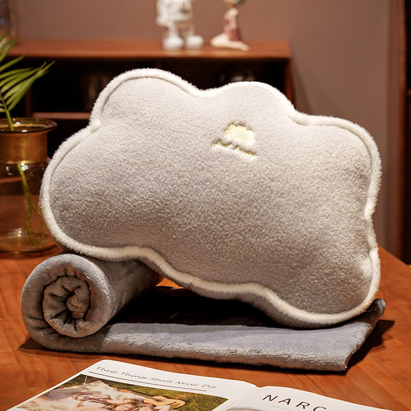 Comfortable plush pillow with ergonomic shape Stornfield