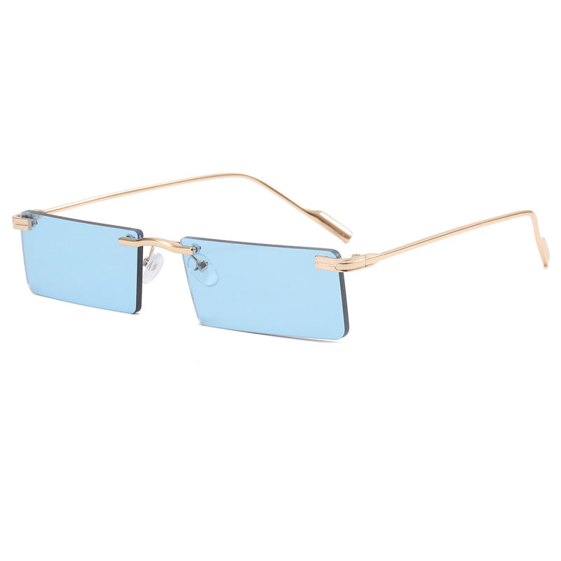 Women's Fashion Rectangular Sunglasses with Elegant Metal Frame Stornfield
