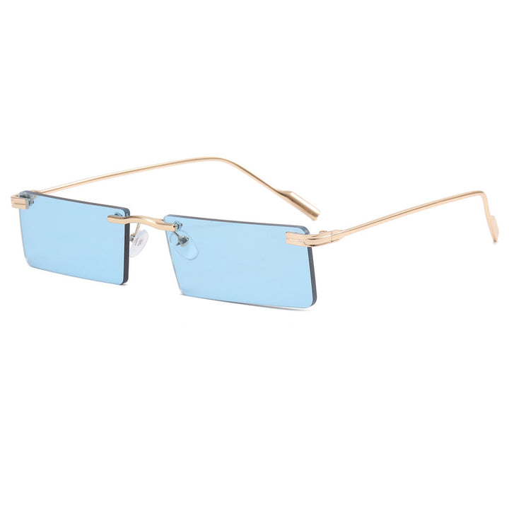 Women's Fashion Rectangular Sunglasses with Elegant Metal Frame Stornfield