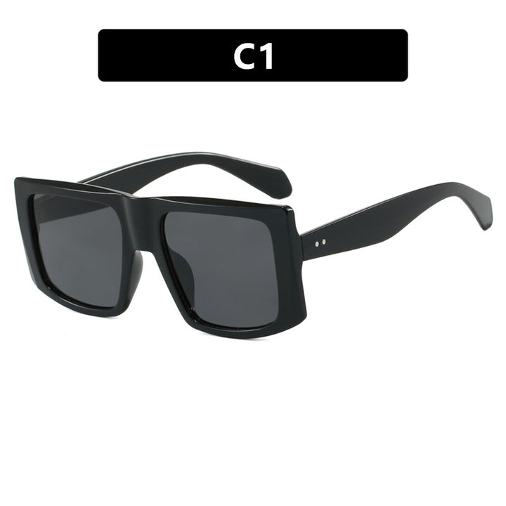 Women's square sunglasses with robust plastic frame and protective UV filter Stornfield