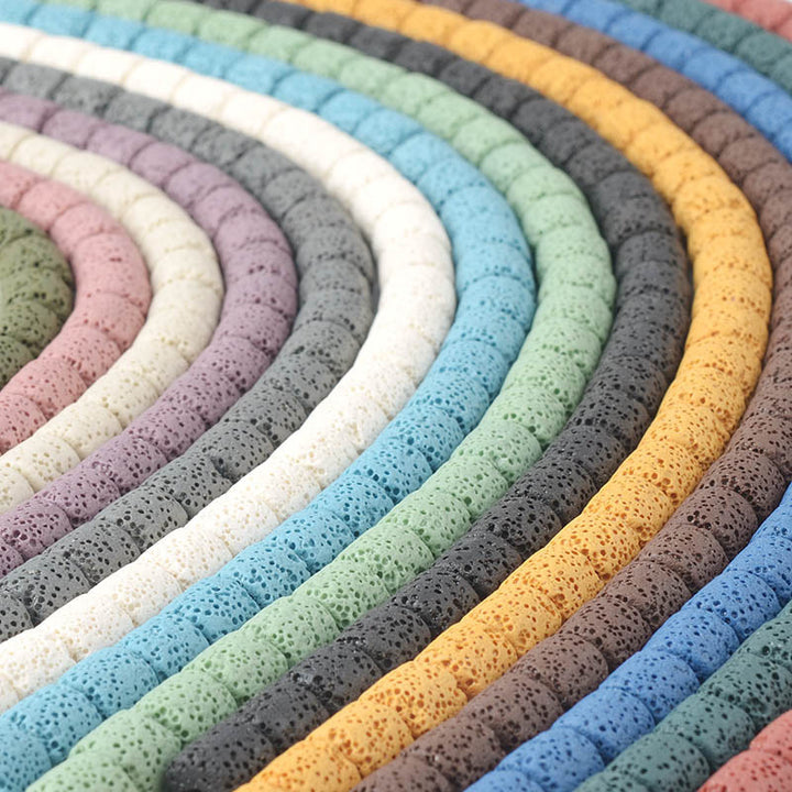 Natural Lava Stone Bead Necklace Stornfield