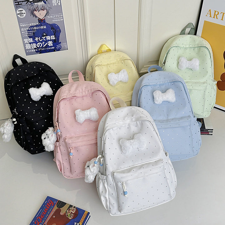 Backpack with Playful Design and Practical Storage Spaces Stornfield