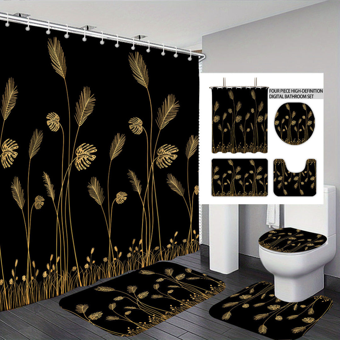 Digital Botanical Bathroom Décor Set Stornfield