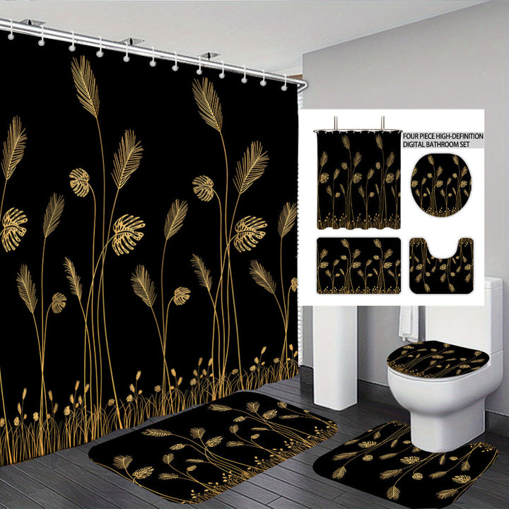 Digital Botanical Bathroom Décor Set Stornfield