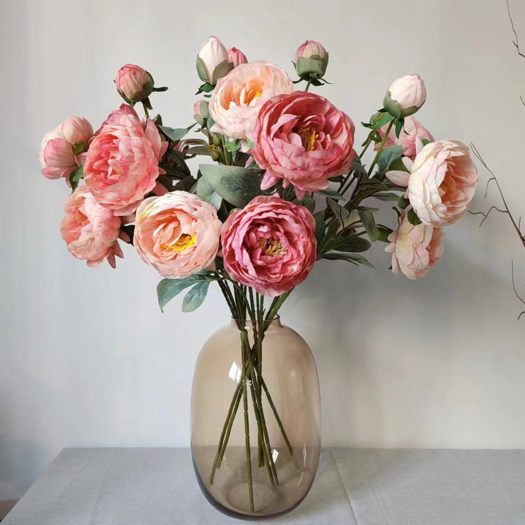 Elegant Peony Flower Stem