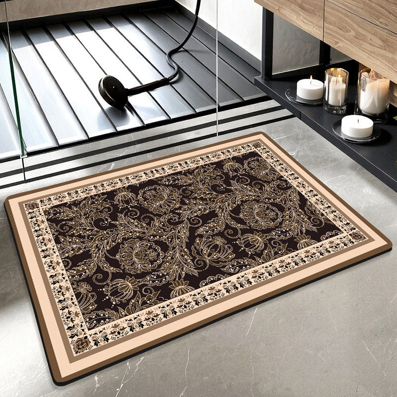 Decorative Motivational Bath Mat Stornfield
