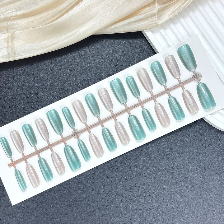 Glossy Gradient Press-On Nail Set Stornfield
