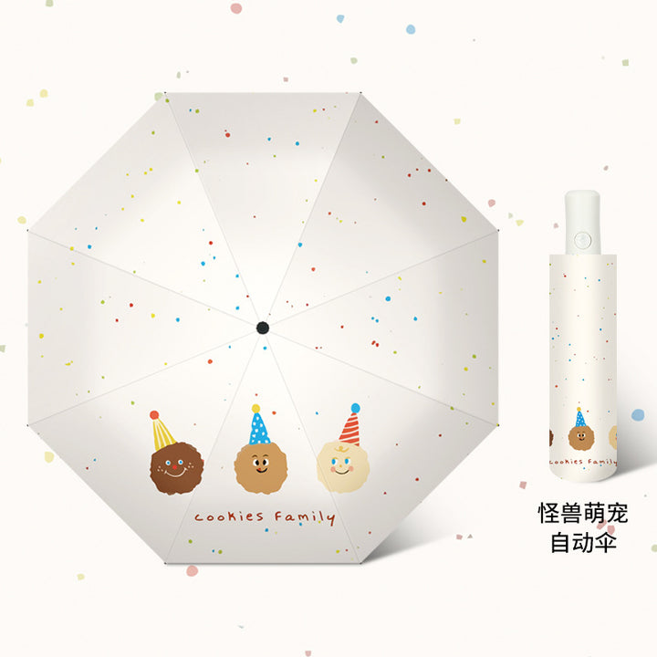Women Foldable Umbrella with Funny Design Stornfield