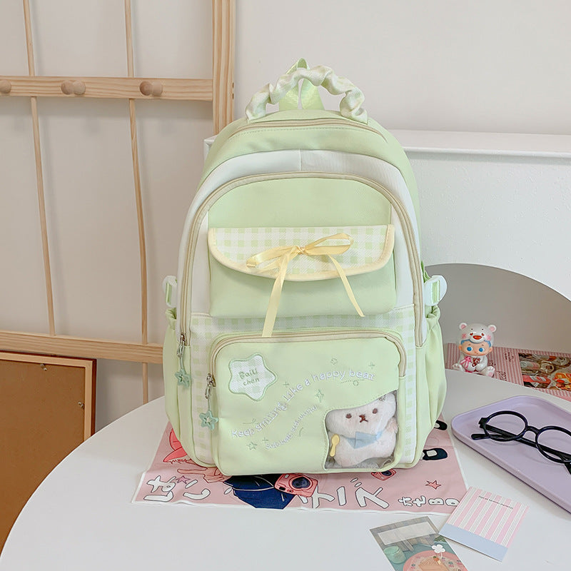 Playful Patterned School Backpack Stornfield
