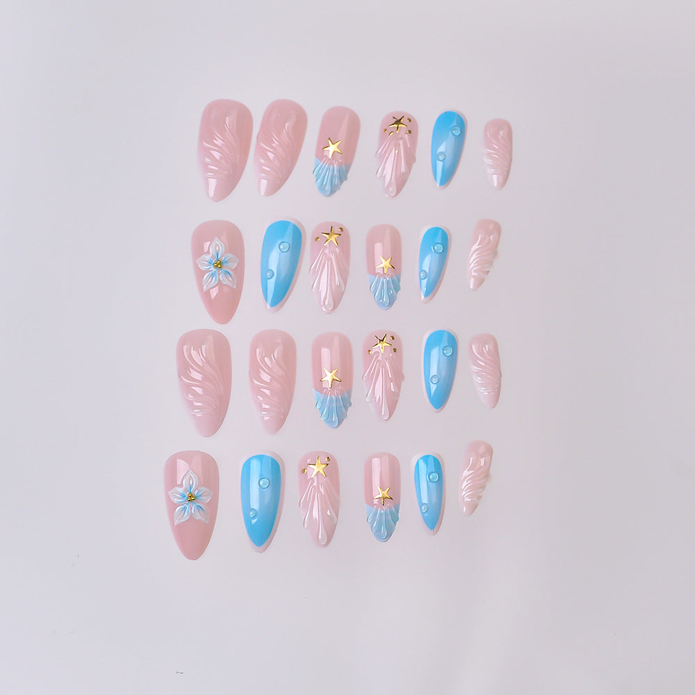Decorative Press-On Nail Art Set Stornfield 1787294254