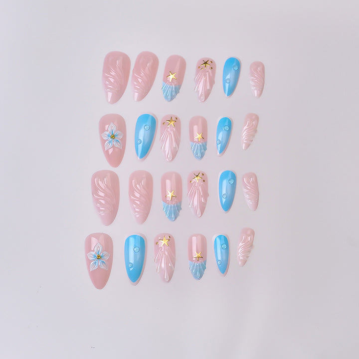Decorative Press-On Nail Art Set Stornfield 1787294254