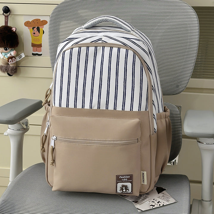 Stylish Plaid Design Backpack Stornfield