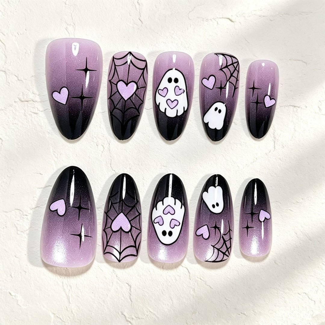 Halloween-Themed Nail Art Wraps Stornfield