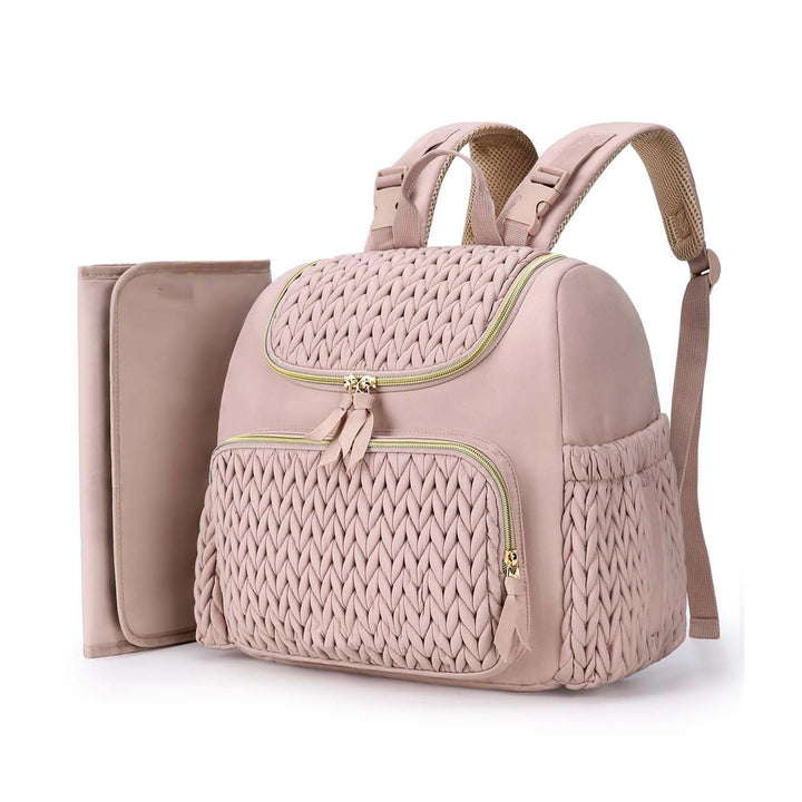 Women's Fashion Backpack with Woven Design Stornfield