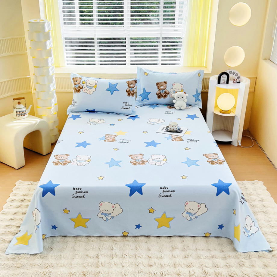 Stylish Plaid Bedspread Set