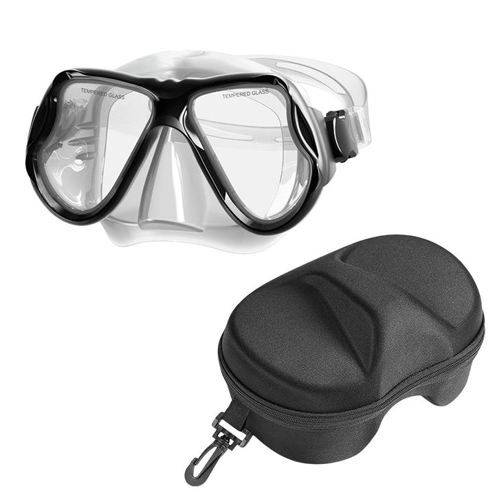 Diving mask with wide field of vision and comfortable wearing comfort Stornfield