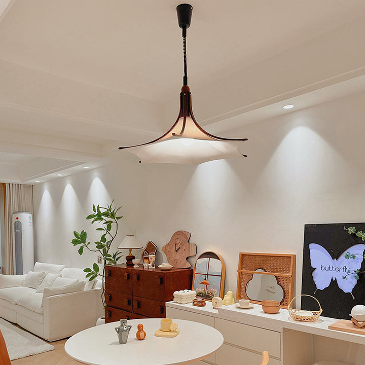 Elegant Fabric Pendant Light