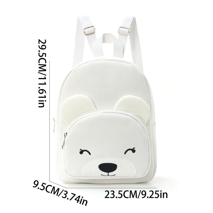 Mini backpack with cute bear motif Stornfield